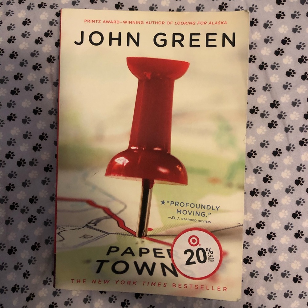 Paper Towns- John Green Book
